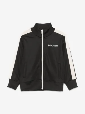 Palm Angels Jungen Trackjacke in Schwarz