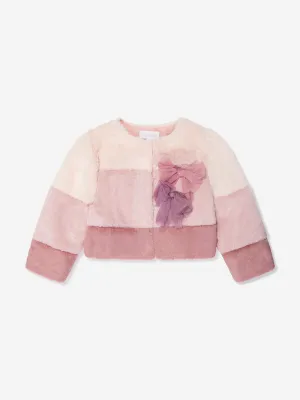 Patachou Girls Kunstpelzjacke in Mehrfarben