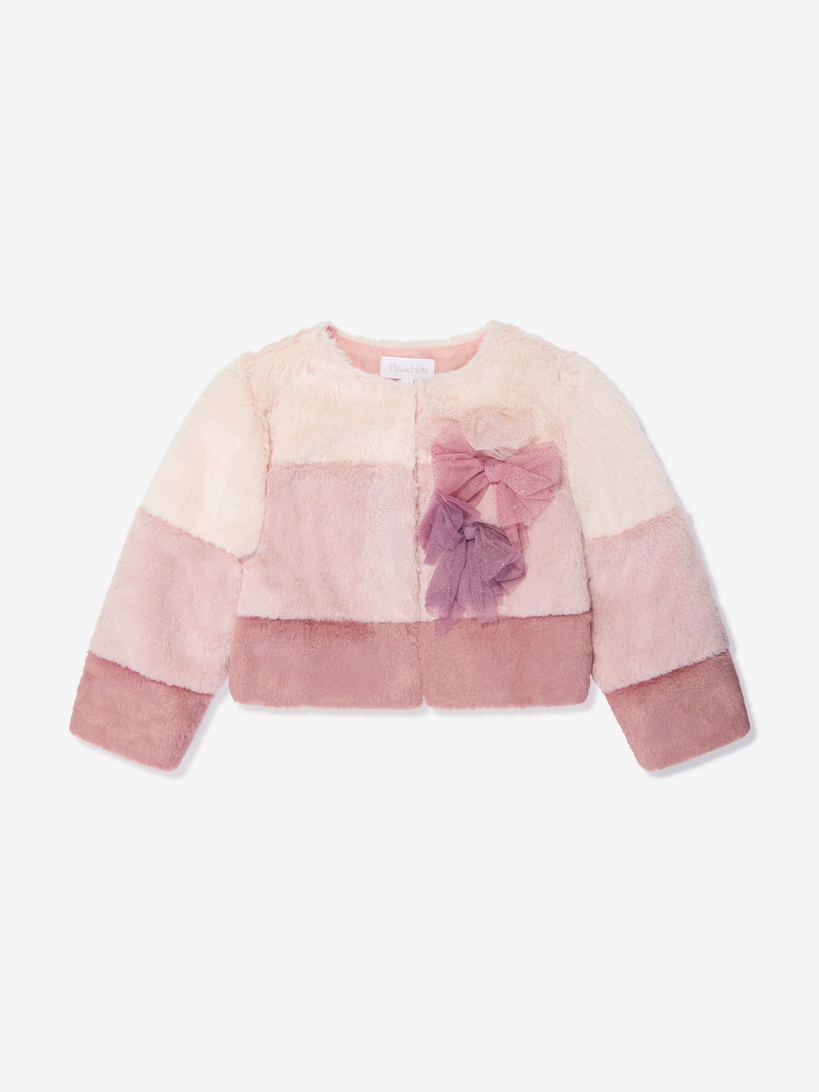 Patachou Girls Kunstpelzjacke in Mehrfarben