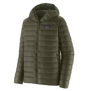 Patagonia Daunenpullover mit Kapuze in Kiefernnadelgrün