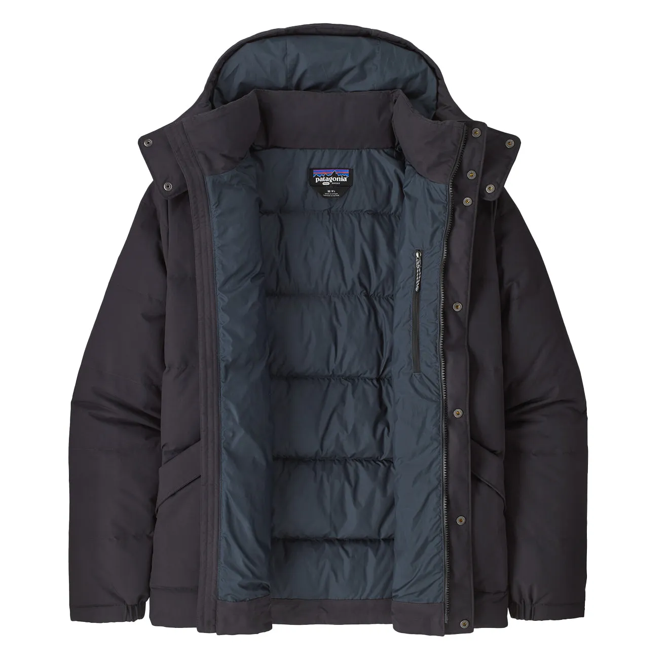 Patagonia Downdrift Jacket Glimmendes Blau / Gebrannter Rot