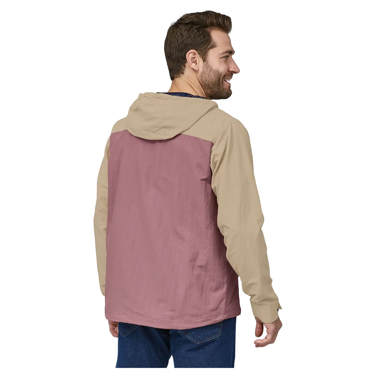 Patagonia Herren Isthmus Anorak - Abendliches Mauve Patagonia Kleidung