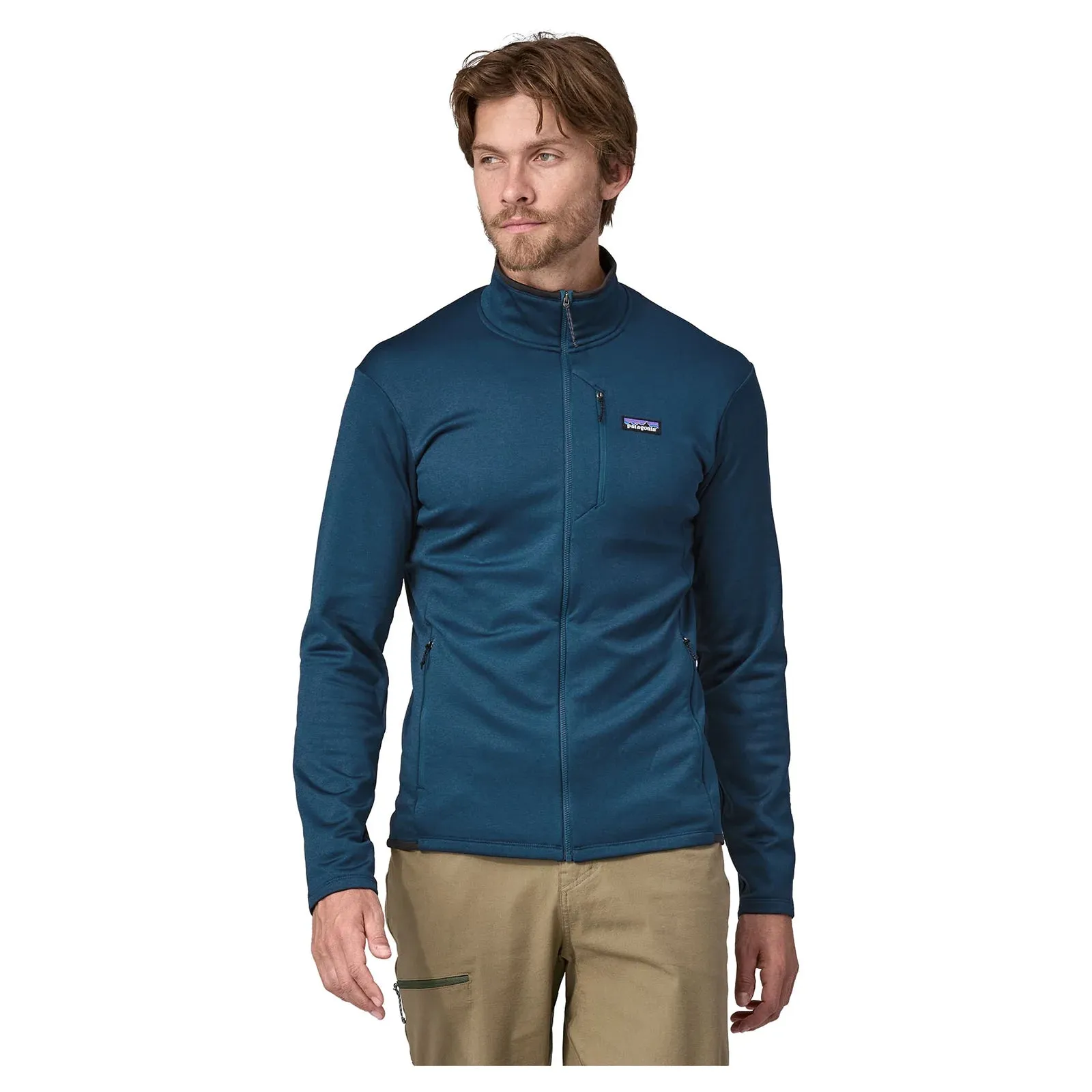 Patagonia Herren R1 Daily Jacke - Lagom Blau - Tidepool Blau X-Dye Patagonia Kleidung