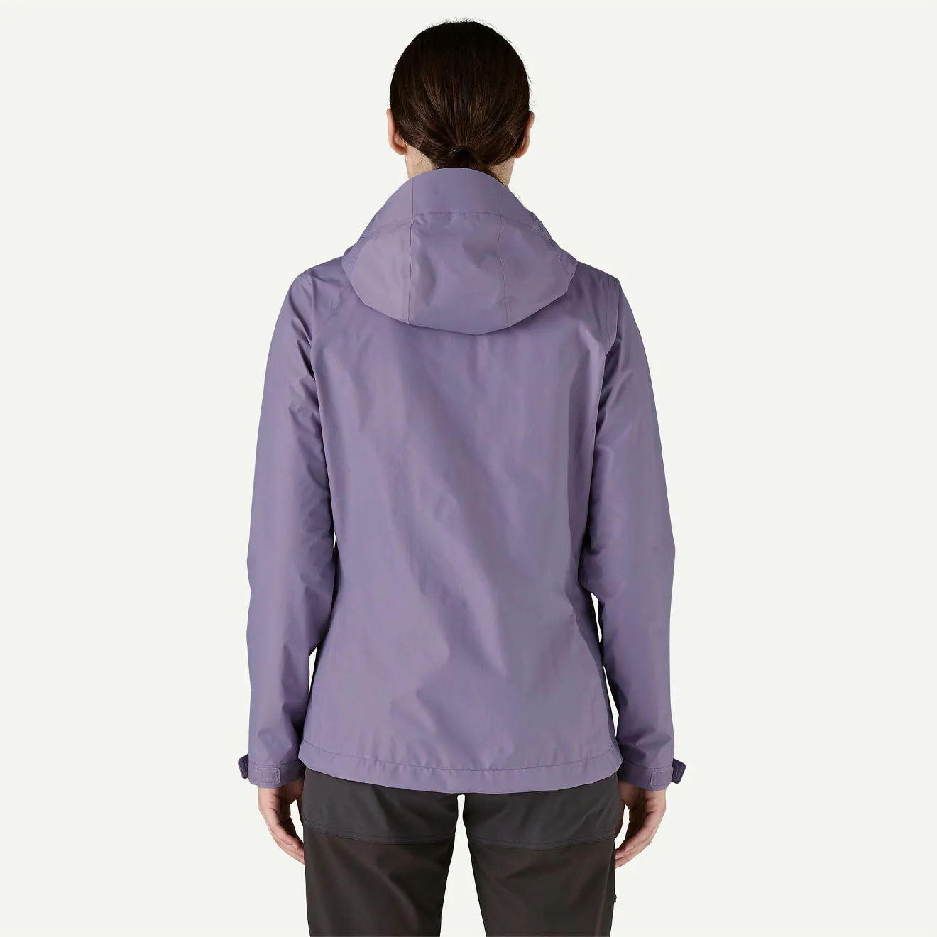 Patagonia Damen Torrentshell 3L Regenjacke Betongrau Lila