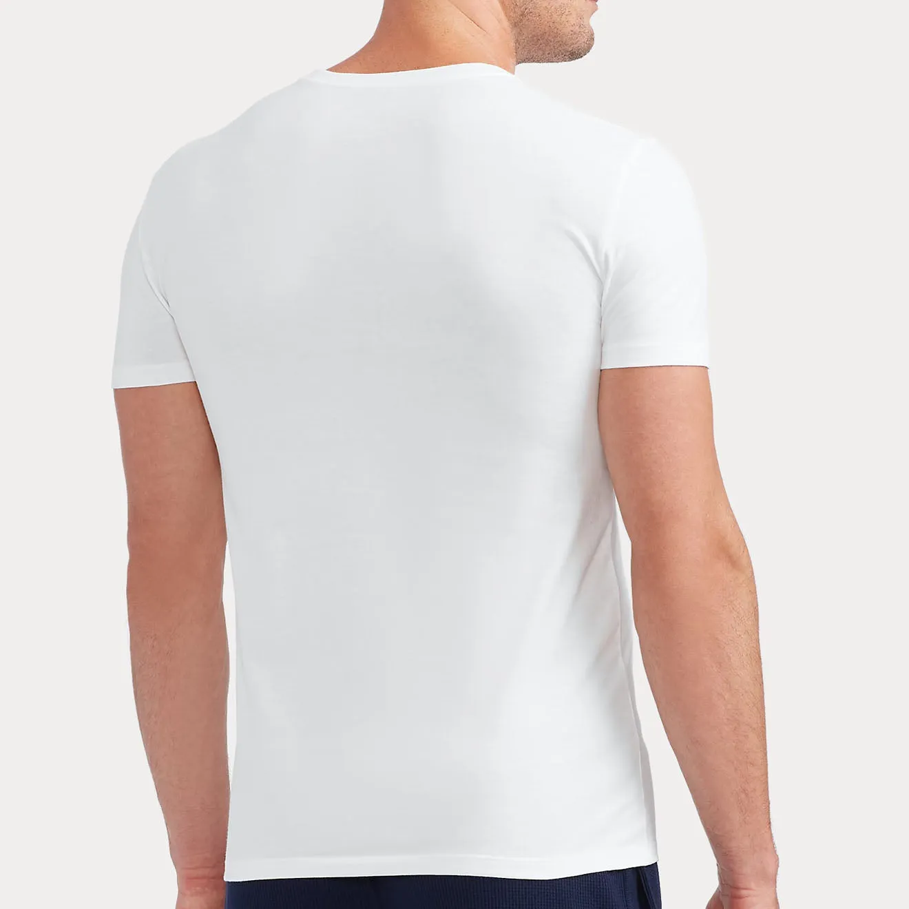Polo Ralph Lauren 3er-Pack Kurzarm-Unterhemden Weiß Polo Ralph Lauren Bekleidung