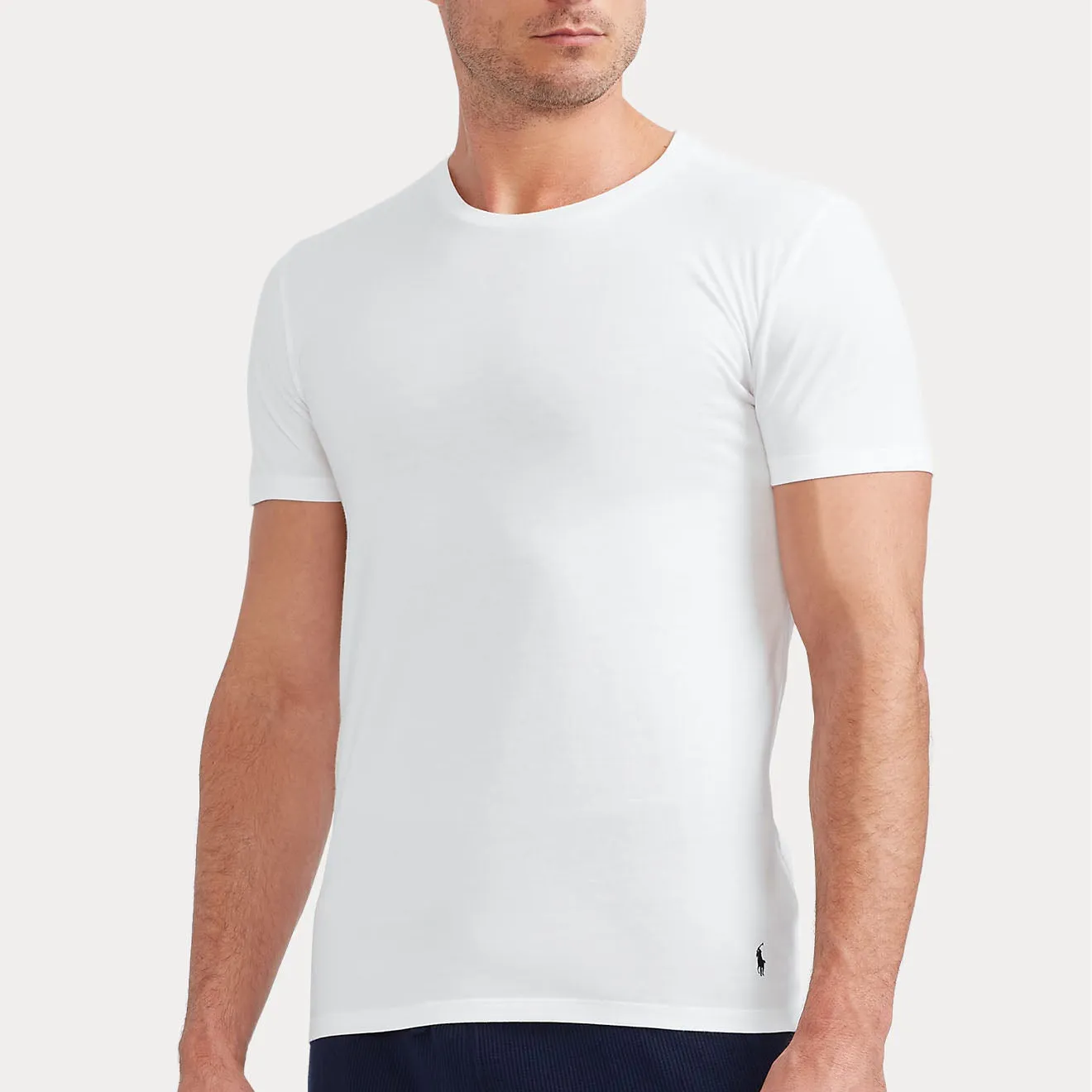 Polo Ralph Lauren 3er-Pack Kurzarm-Unterhemden Weiß Polo Ralph Lauren Bekleidung