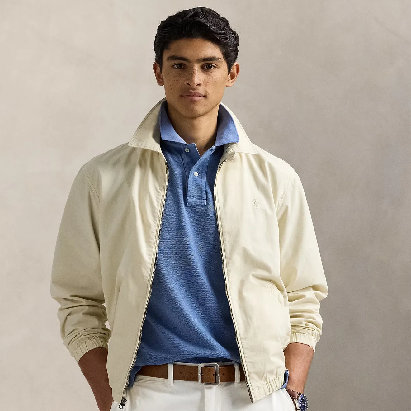 Polo Ralph Lauren Bayport Ungefütterte Windjacke Natur