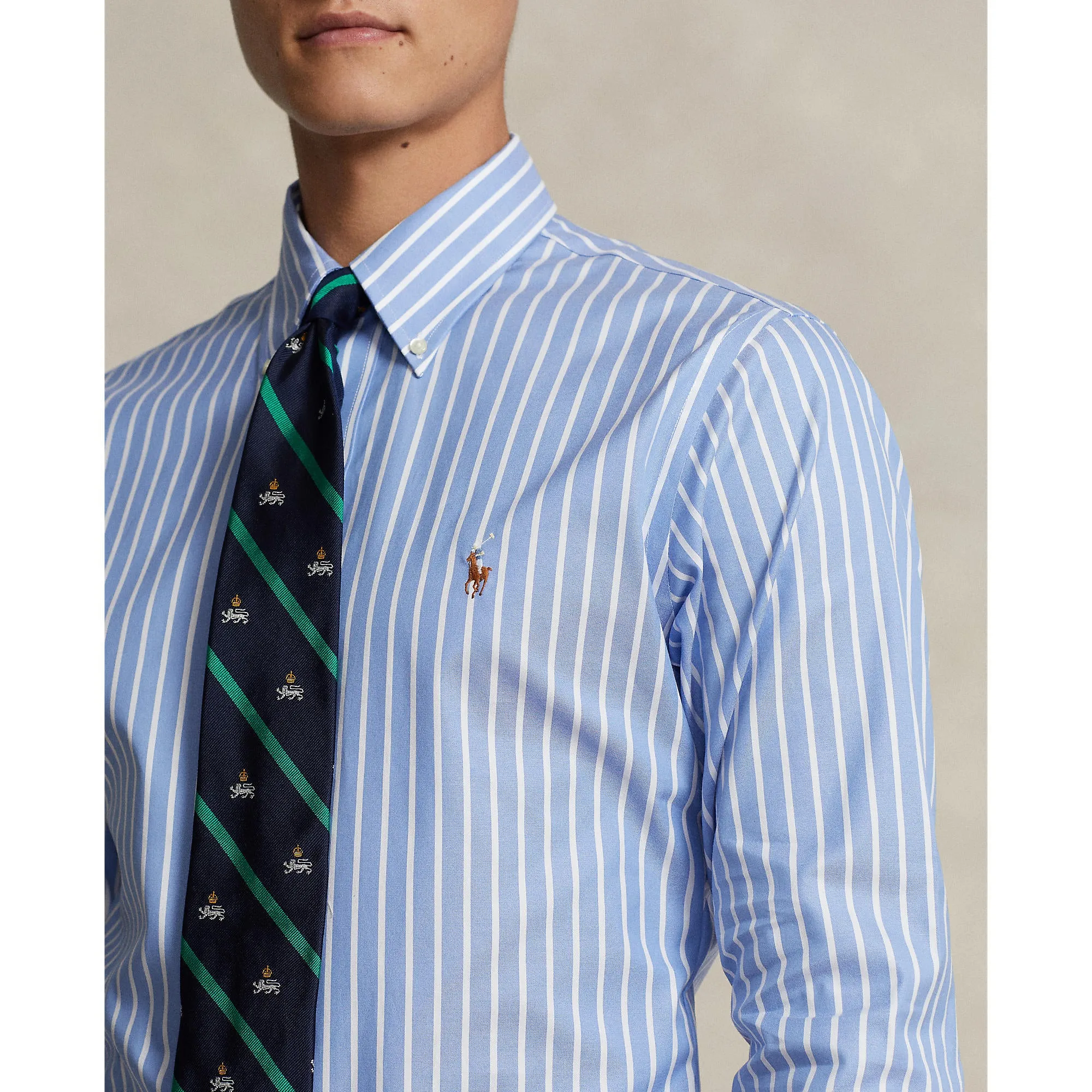 Polo Ralph Lauren - Businesshemd - Gestreift - Blau & Weiß Polo Ralph Lauren Kleidung