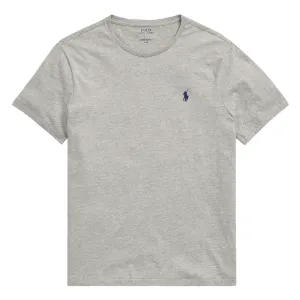 Polo Ralph Lauren Custom Slim Fit Baumwoll-T-Shirt Grau Polo Ralph Lauren Kleidung