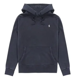 Polo Ralph Lauren Loopback-Fleece-Hoodie Vintage-Schwarz Canvas