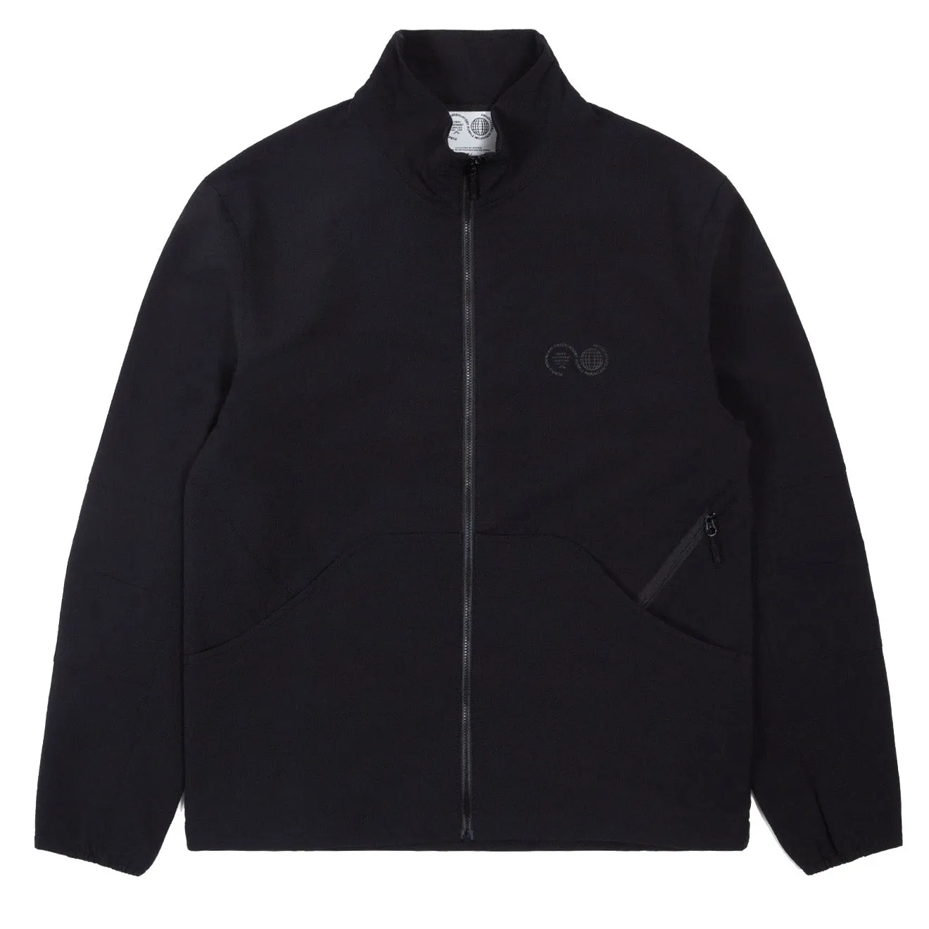 Purple Mountain Observatory Softshell Fortgeschrittene Trichterjacke Schwarz