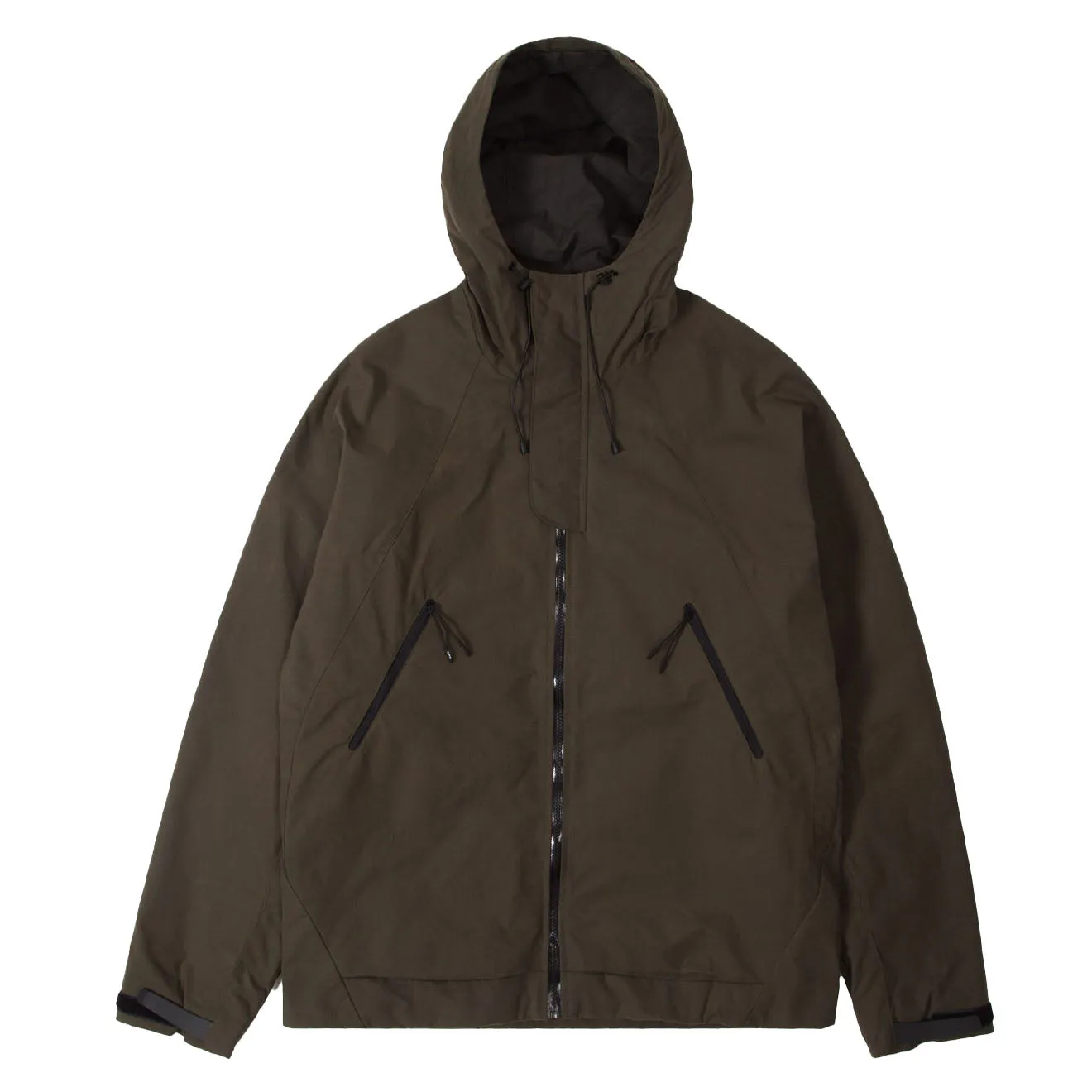 Purple Mountain Observatory Wachs-Cygnus-Jacke Washwax Khaki