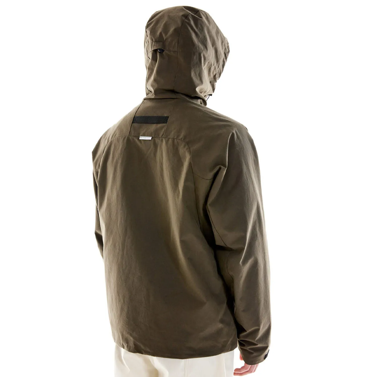 Purple Mountain Observatory Wachs-Cygnus-Jacke Washwax Khaki