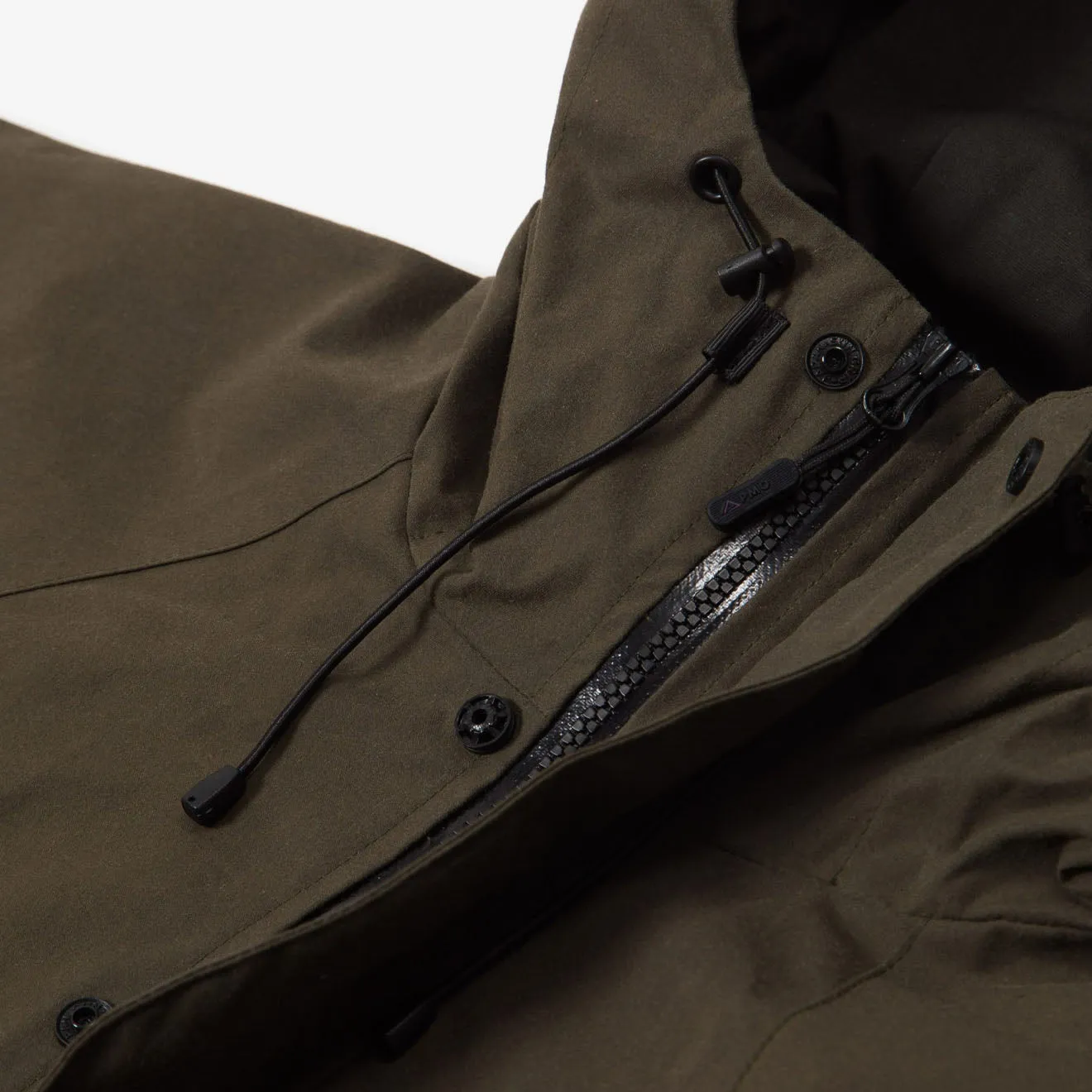 Purple Mountain Observatory Wachs-Cygnus-Jacke Washwax Khaki