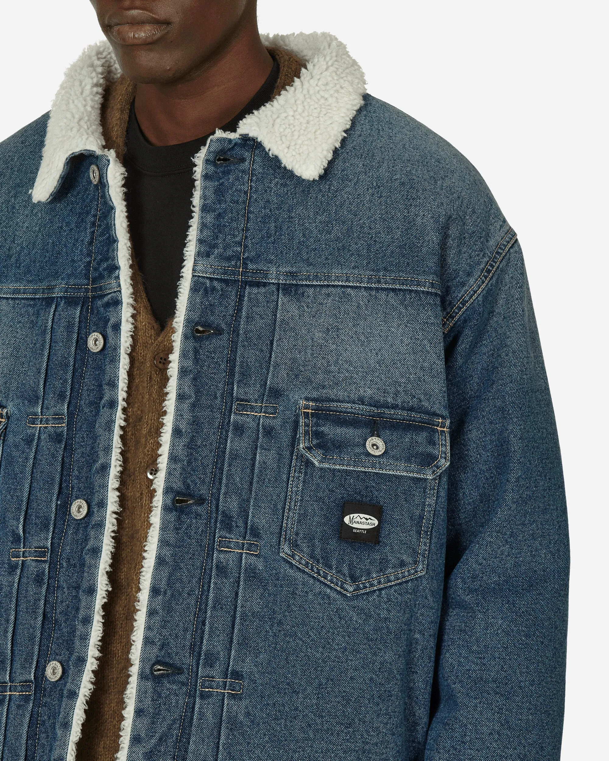 Rancho Jacke Blau
