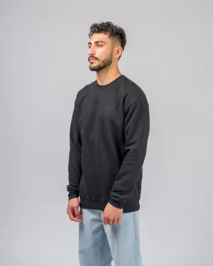 Rebound Heavyweight Crewneck Sweatshirt - Schwarz
