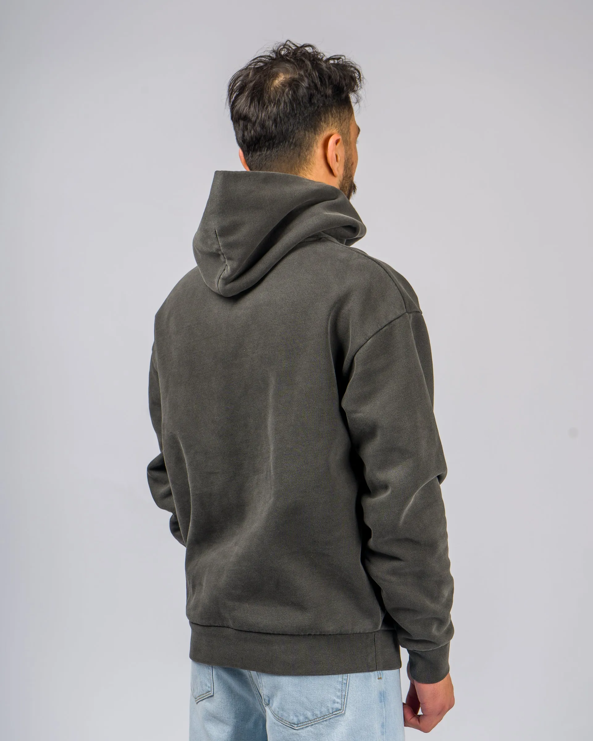 Rebound Schwergewicht Pigment Pullover Kapuzenpullover
