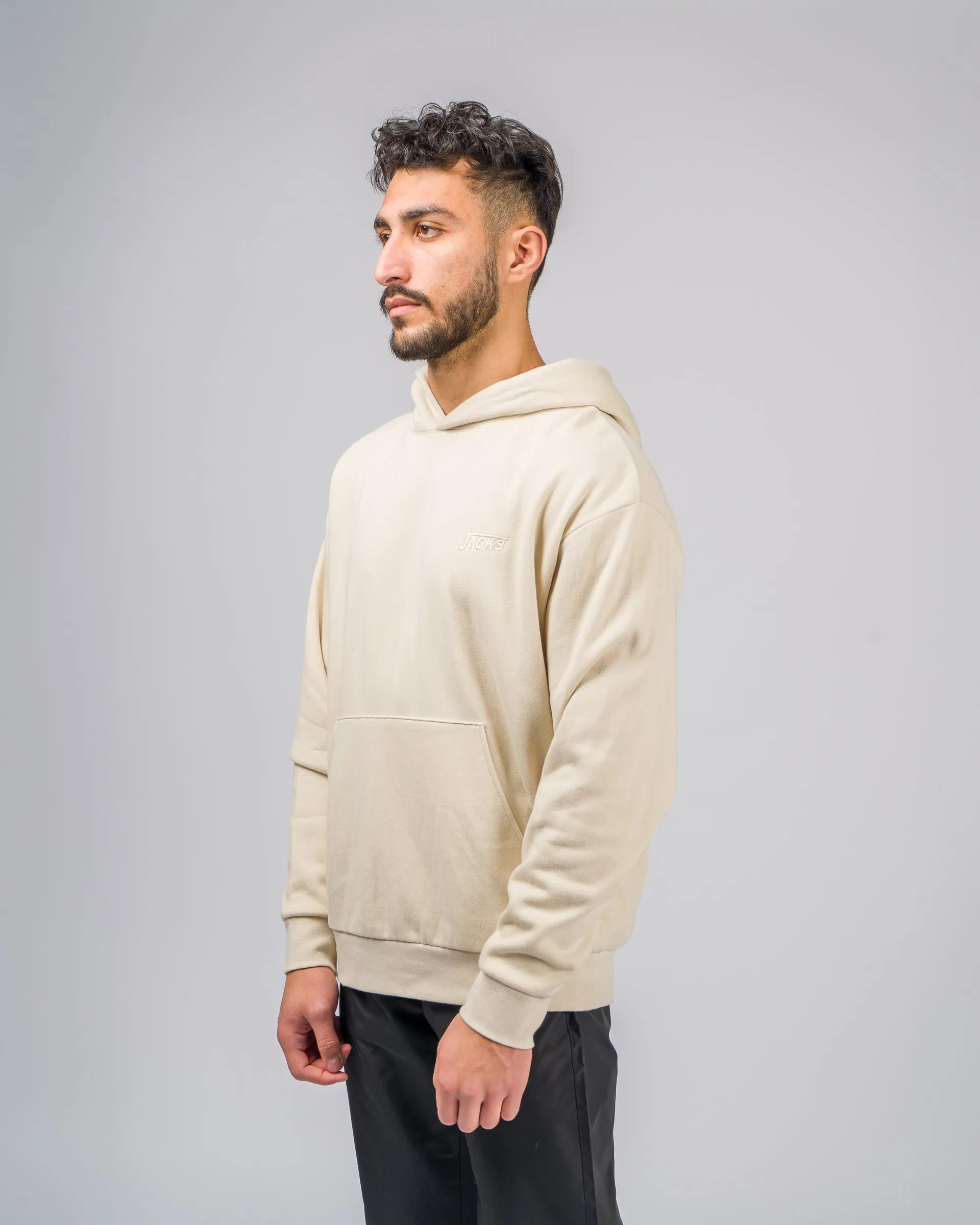 Rebound Pullover Hoodie - Elfenbein