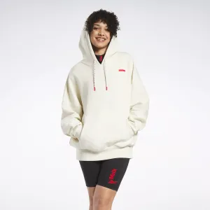 Reebok Unisex Milk Makeup Lux Hoodie Weiß Reebok