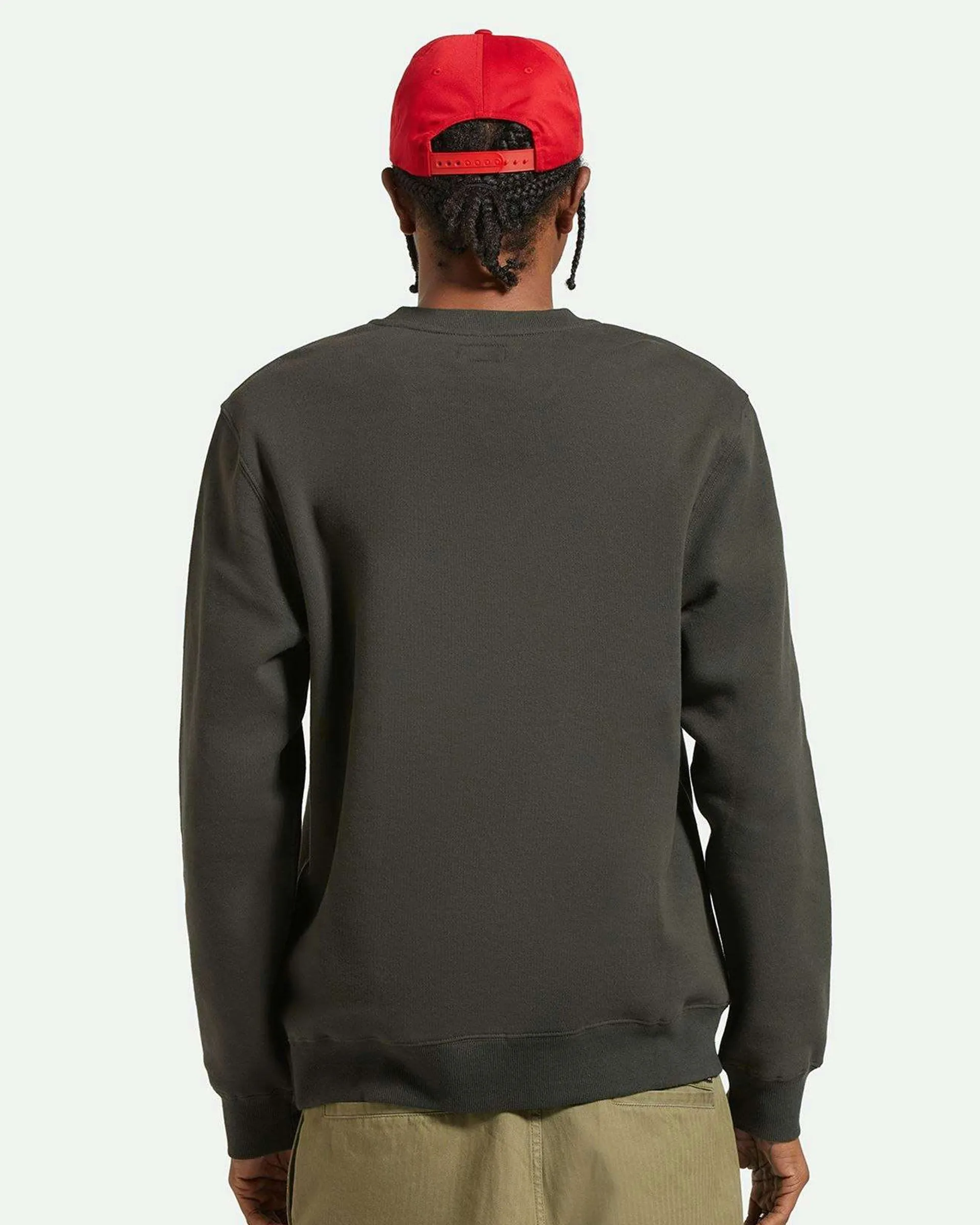 Repair Crewneck - Gewaschen Schwarz