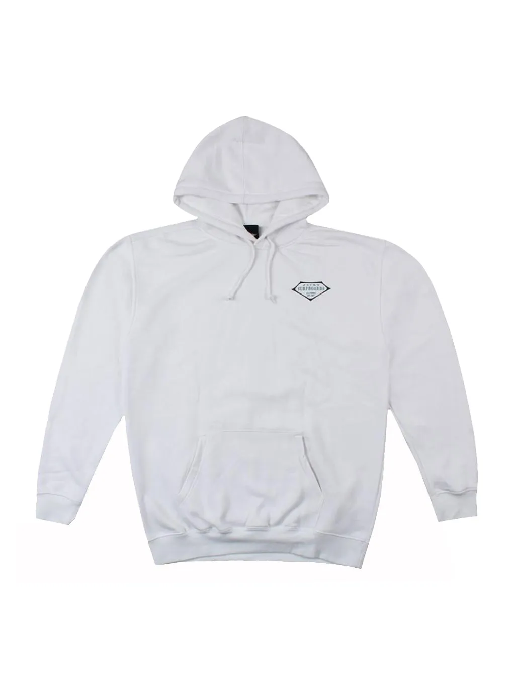 Retro Lam Classic Pullover Hoodie - Weiß