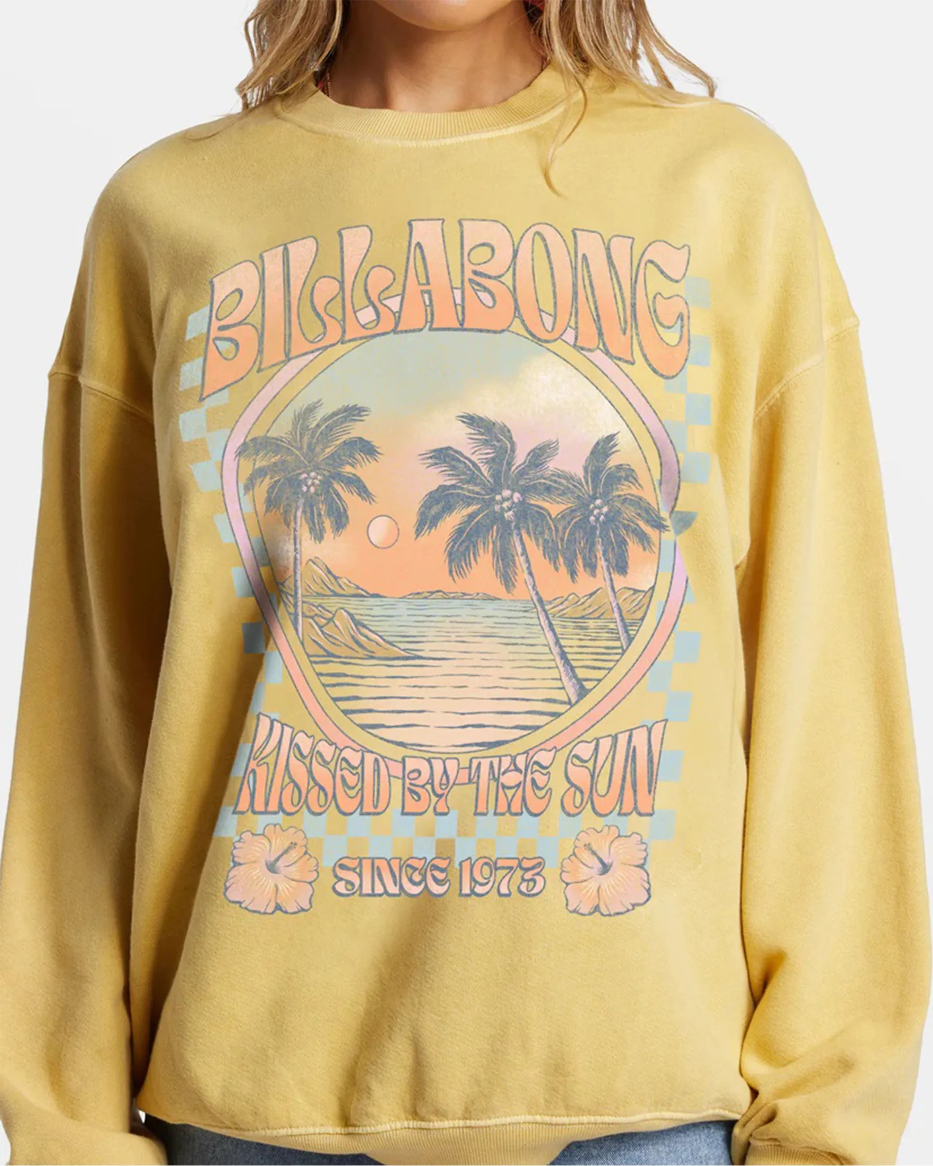 Ride In Übergroßem Crewneck Sweatshirt