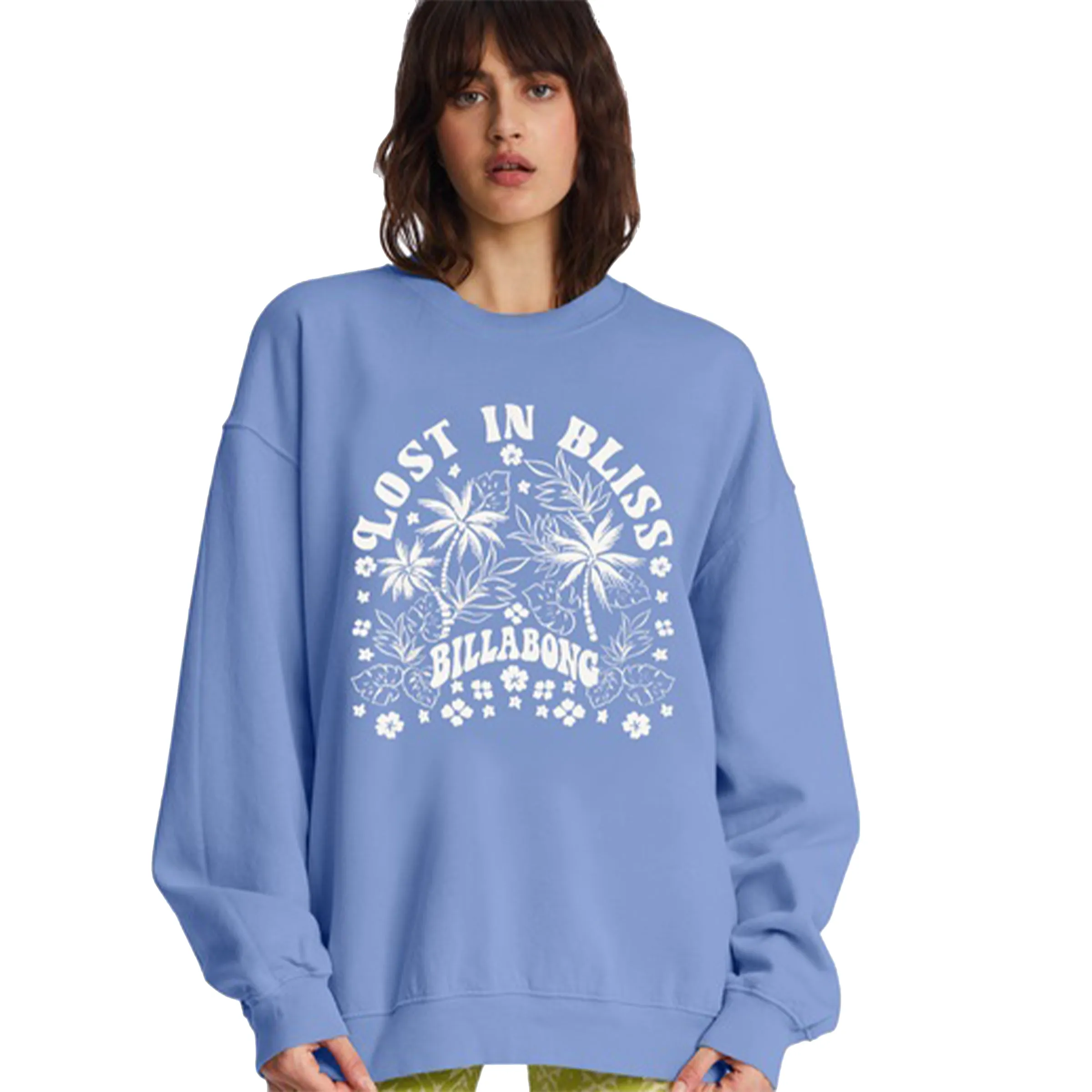 Ride In Übergroßem Crewneck Sweatshirt