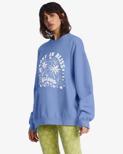 Ride In Übergroßem Crewneck Sweatshirt