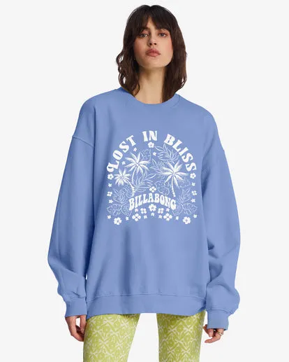 Ride In Übergroßem Crewneck Sweatshirt