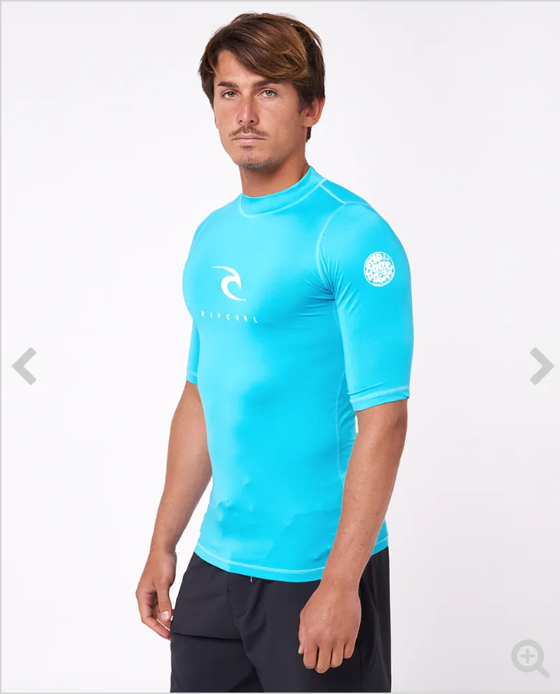 Ripcurl Corps Kurzarm UV-Shirt - Blau