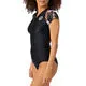 Ripcurl Playabella Kapellenärmel /Reißverschluss Damen Rash-Shirt