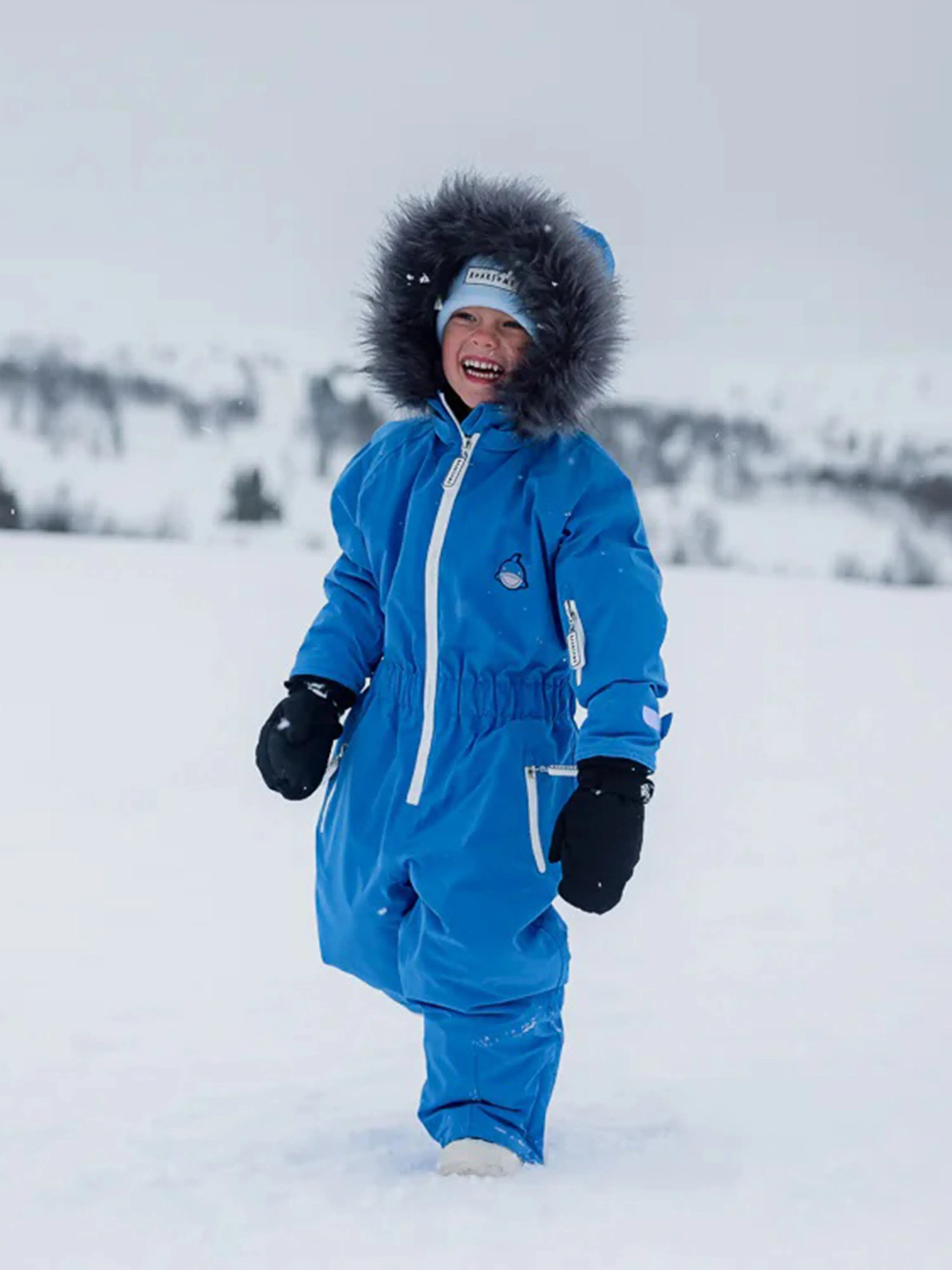 Roarsome Boys Reef Der Hai Schneeanzug in Blau