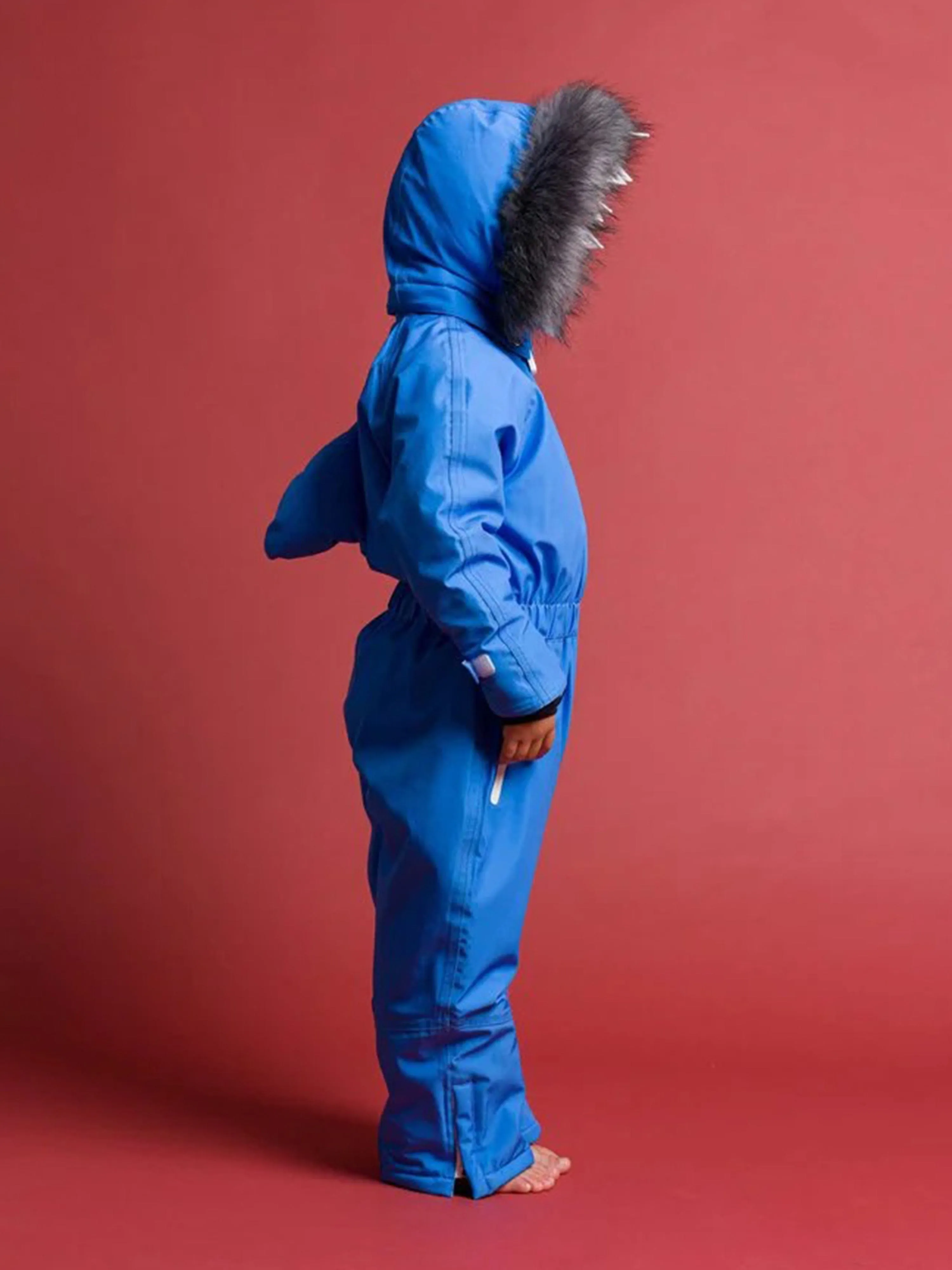 Roarsome Boys Reef Der Hai Schneeanzug in Blau