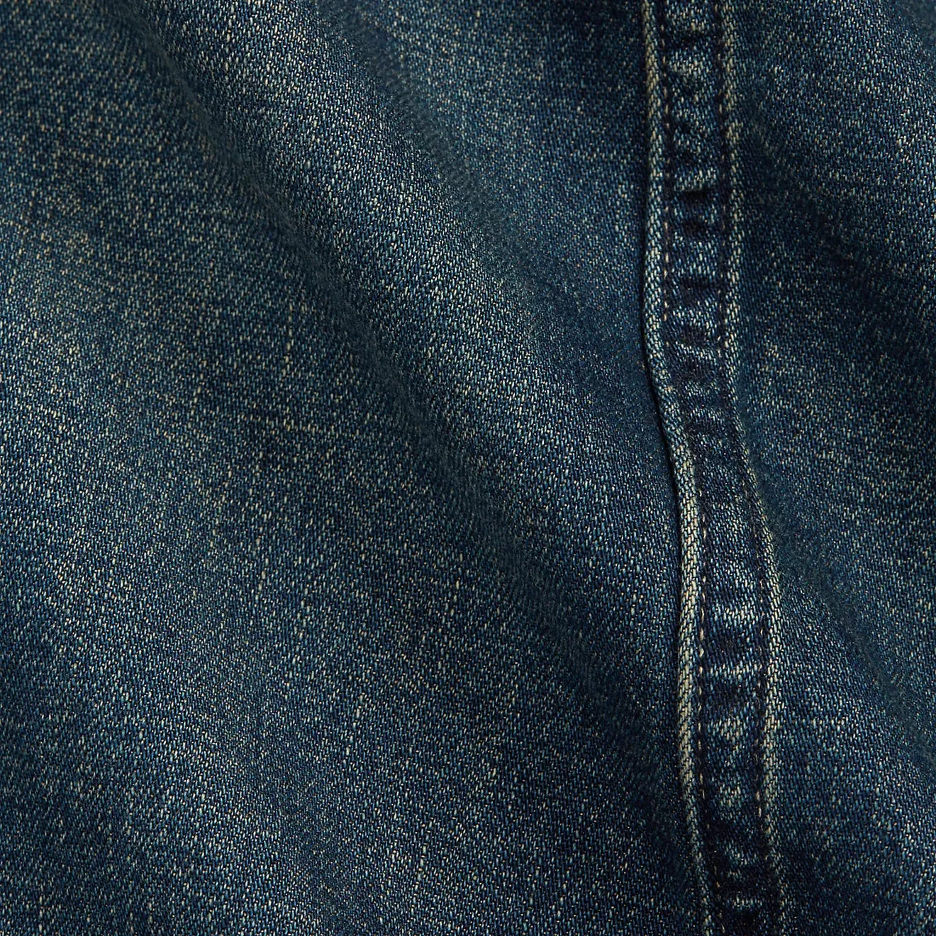 RRL von Ralph Lauren Baumwolle-Leinen Denim Ingenieurjacke Torrington Wash