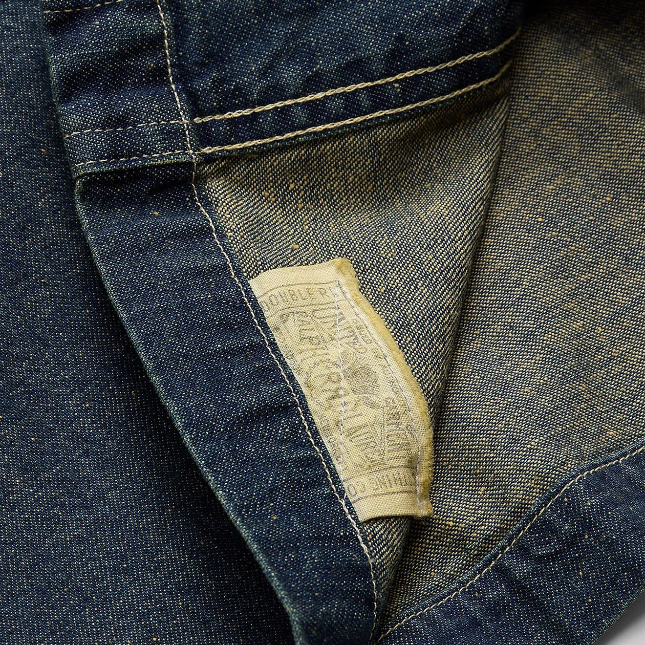 RRL By Ralph Lauren Indigo Denim Overshirt Dunkelwäsche