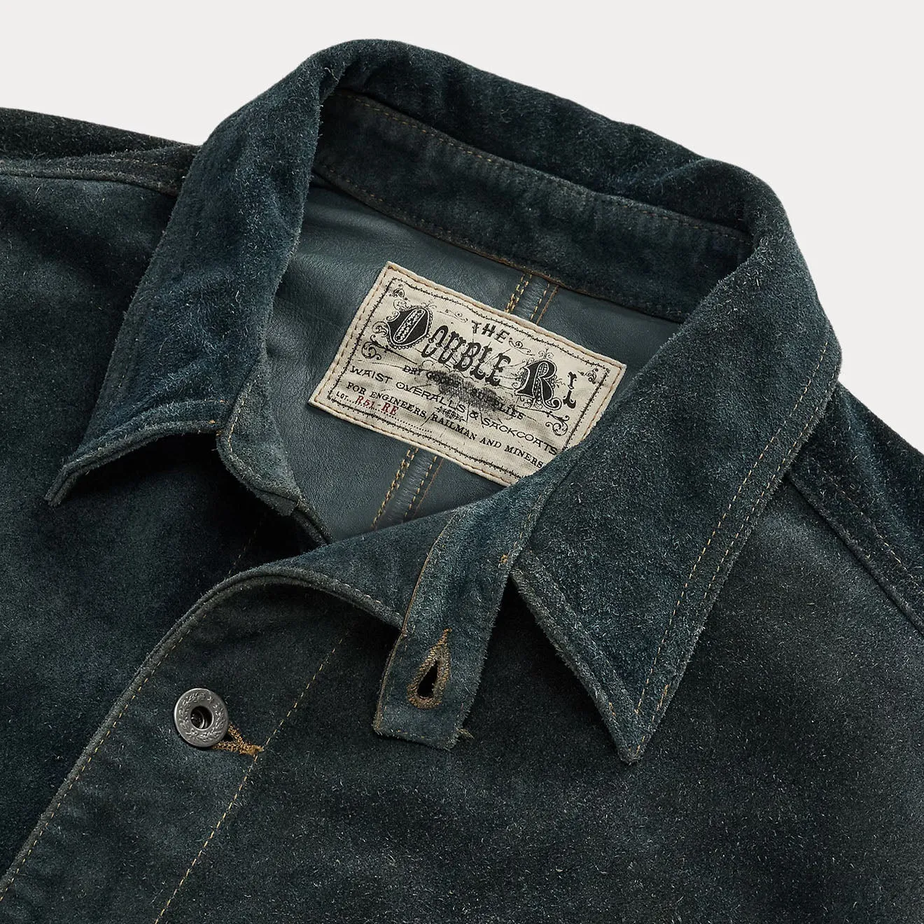 RRL Von Ralph Lauren Theodore Ungefütterte Feldjacke Vintage Indigo