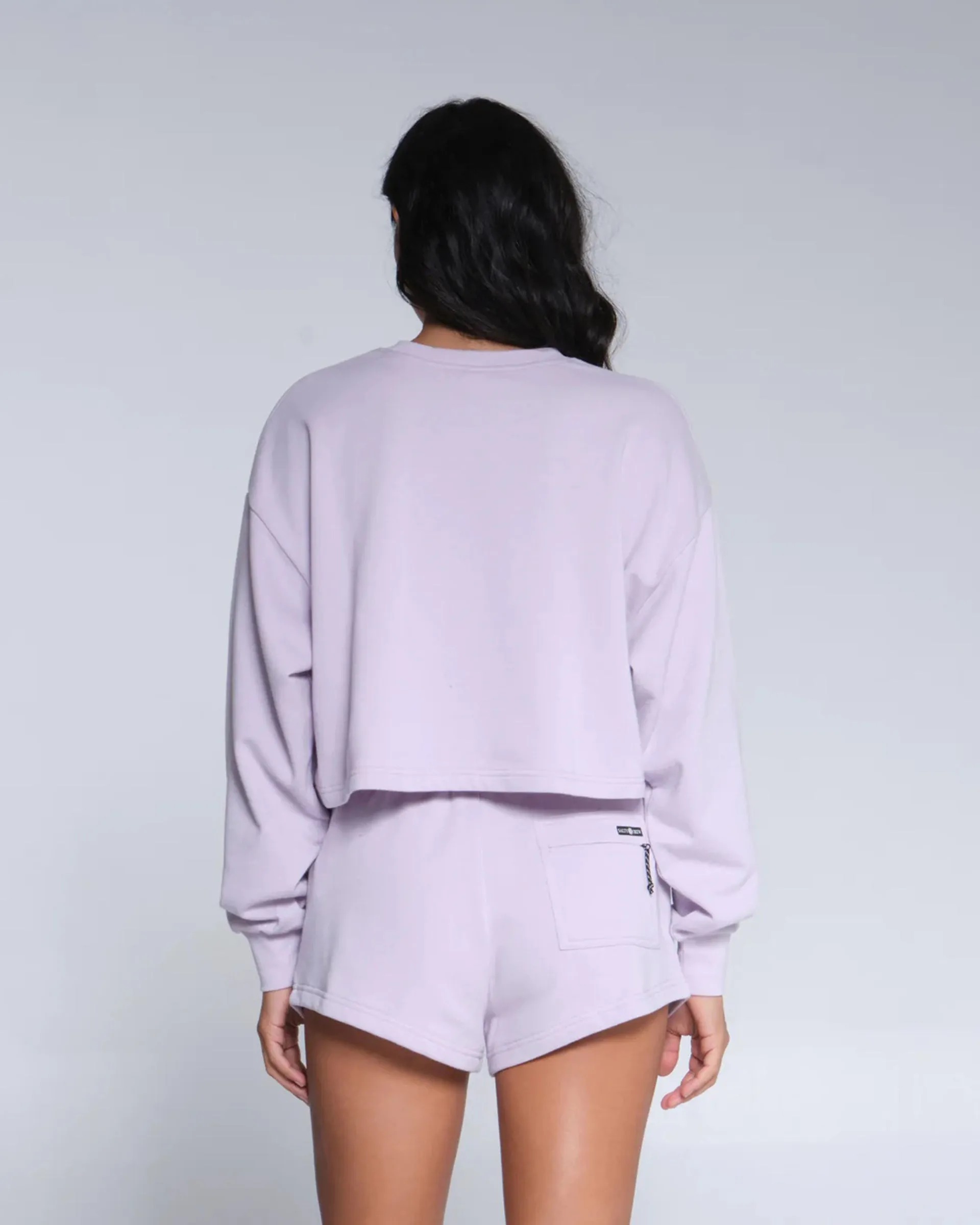 Sand Set Crewneck - Lavender Fog