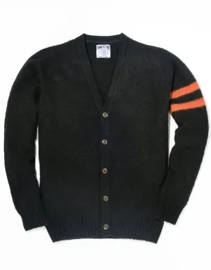 SHAGGY DOG UNIVERSITÄTS CARDIGAN - SCHWARZ