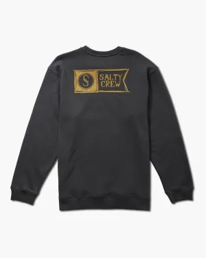 Sketchy Alpha Crew Fleece - Anthrazit