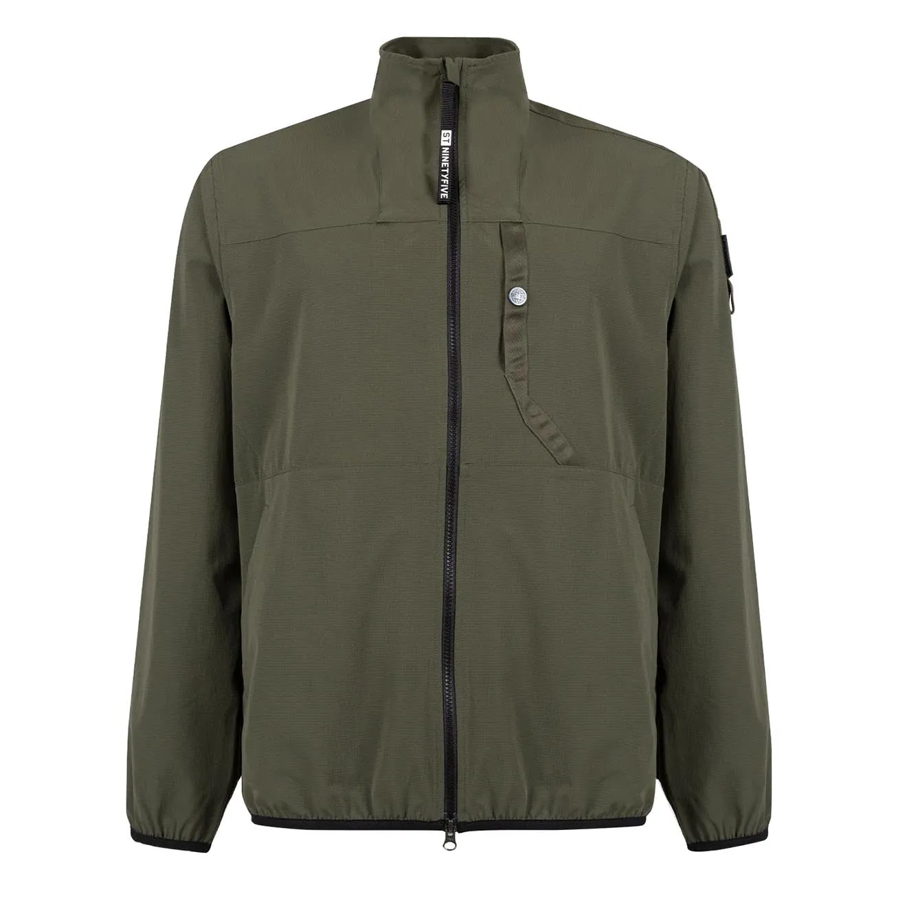 ST95 4-Wege-Stretch-Jacke mit durchgehendem Reißverschluss in Olive