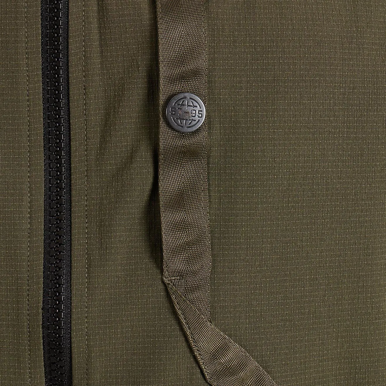 ST95 4-Wege-Stretch-Jacke mit durchgehendem Reißverschluss in Olive