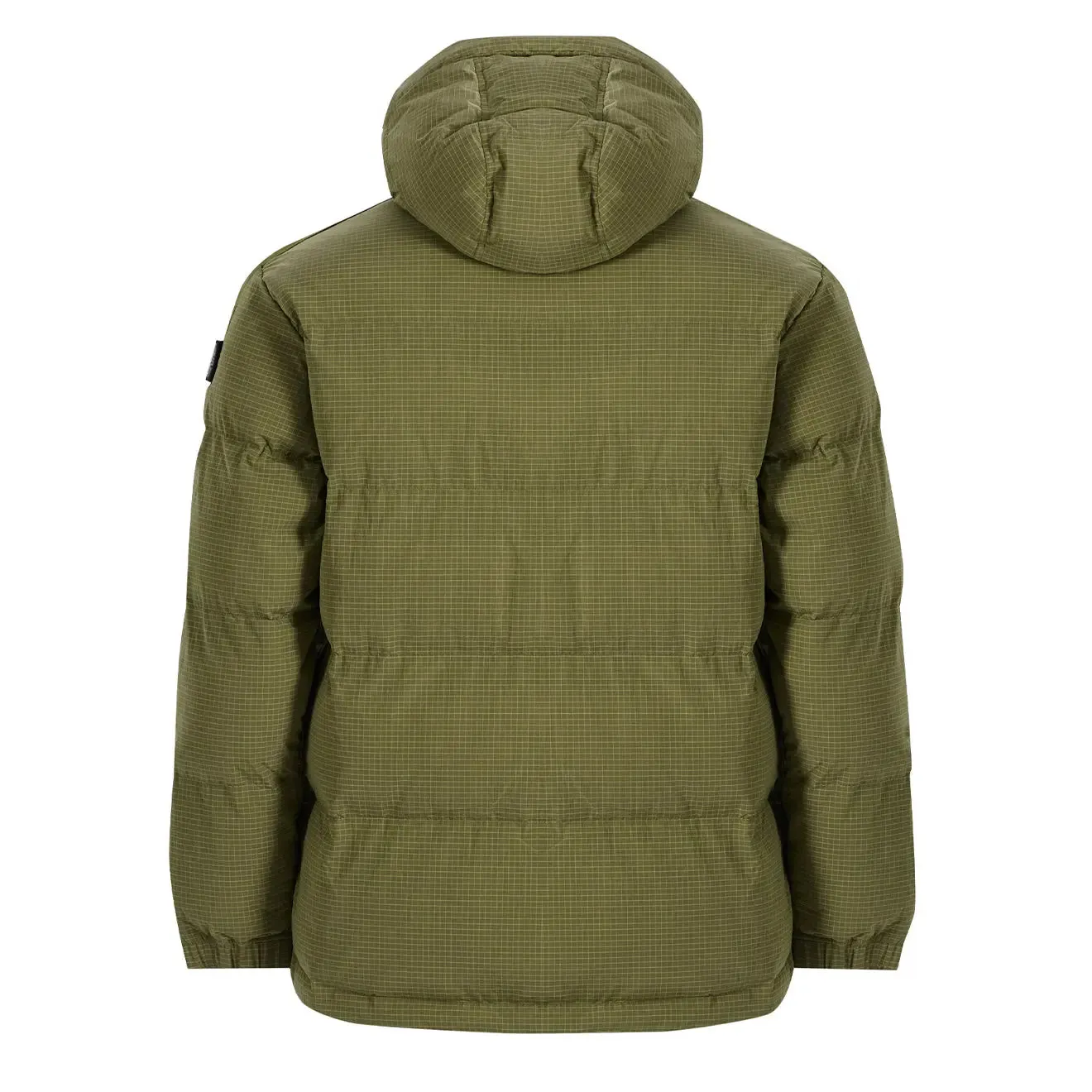 ST95 Kapuzen-Pufferjacke Hellgrün