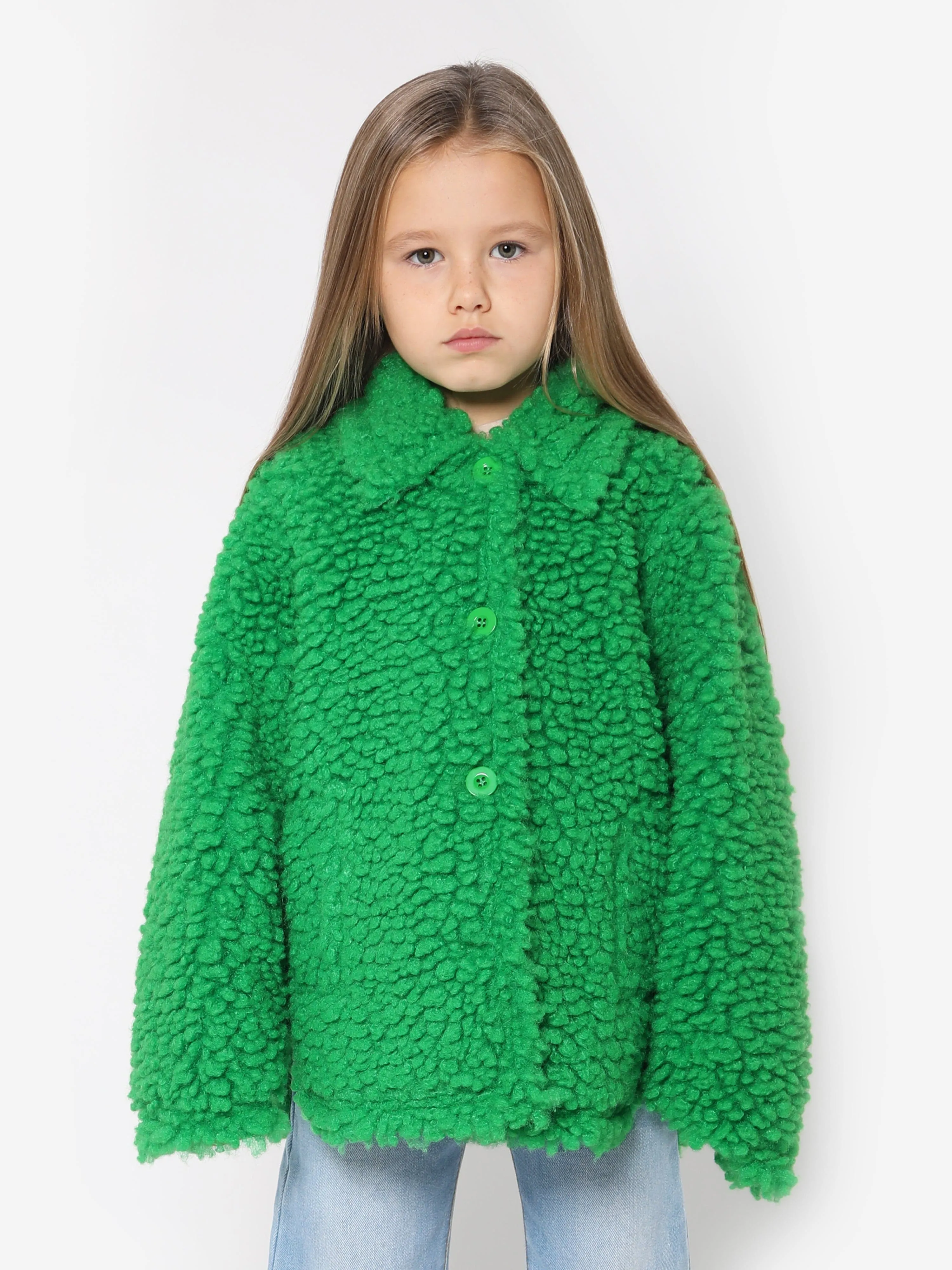 Stand Studio Girls Gwen Mini-Mantel aus Kunstpelz