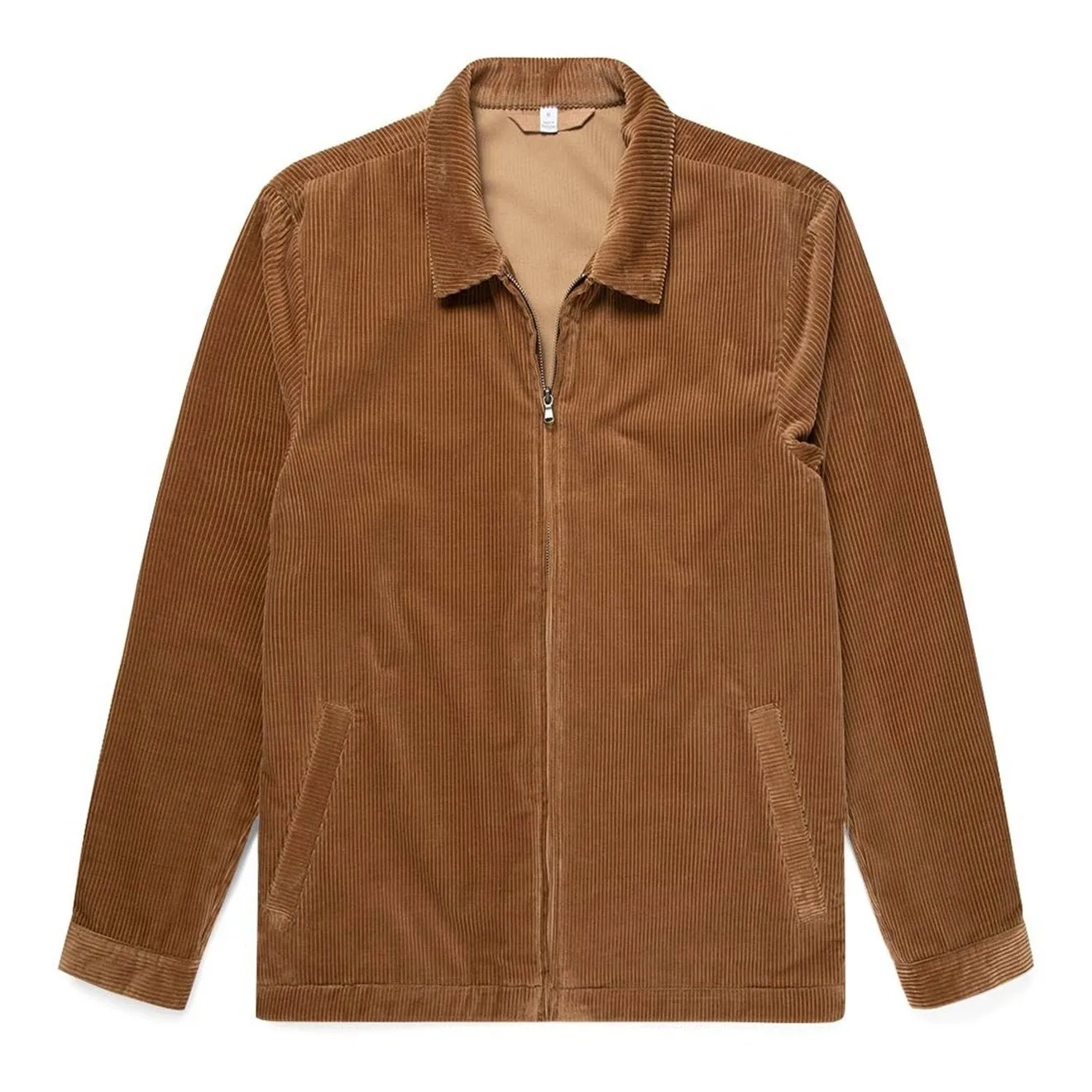 Sunspel Harrington Jacket Dunkel Kamel