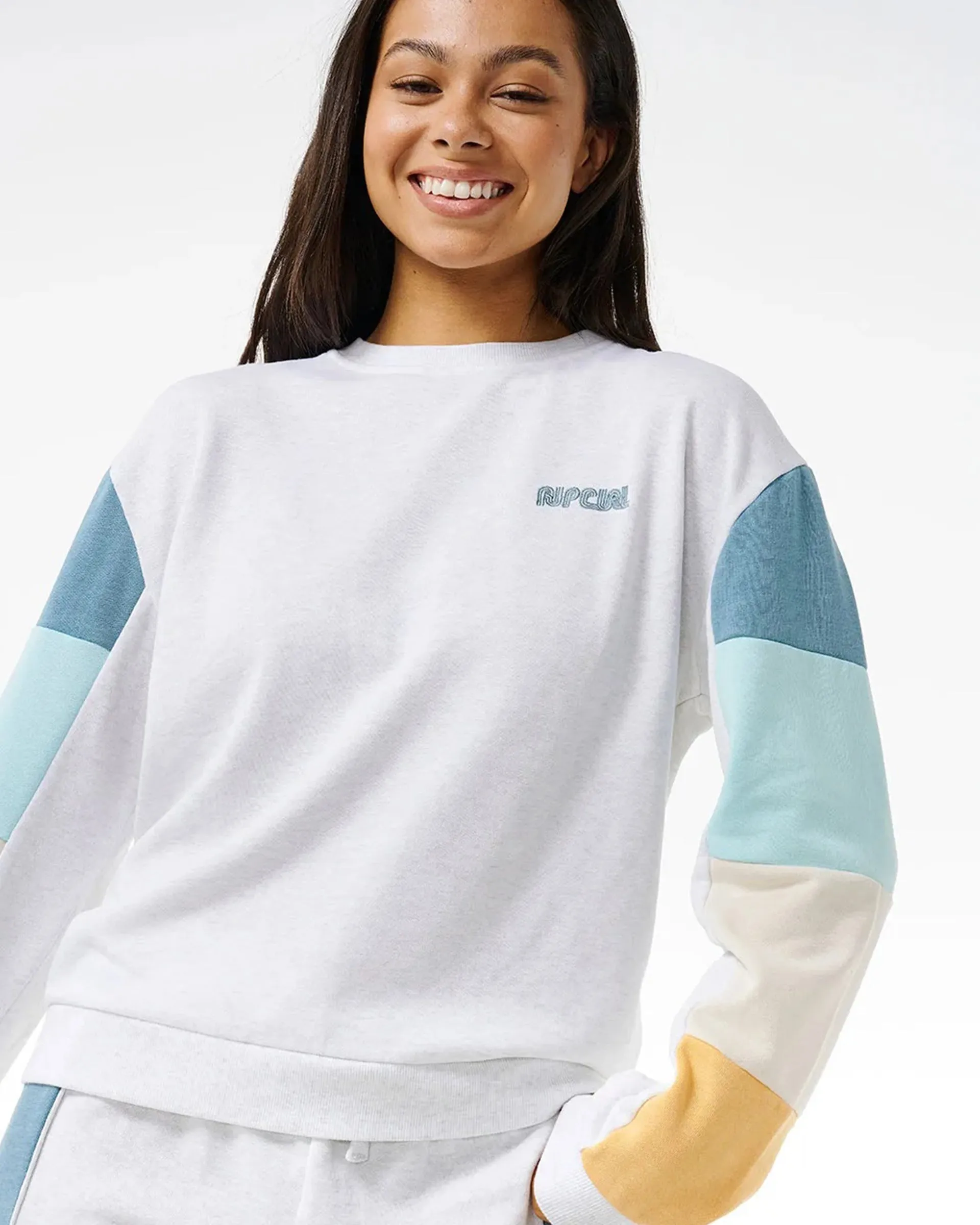 Surf Revival Schnitt- und Näh-Crewneck