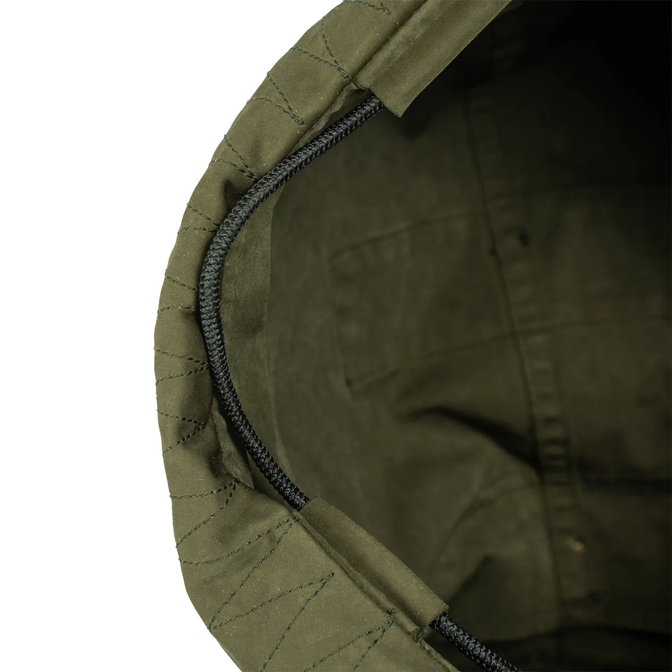 Ten C Kapuzen-Parka Jacke Grün