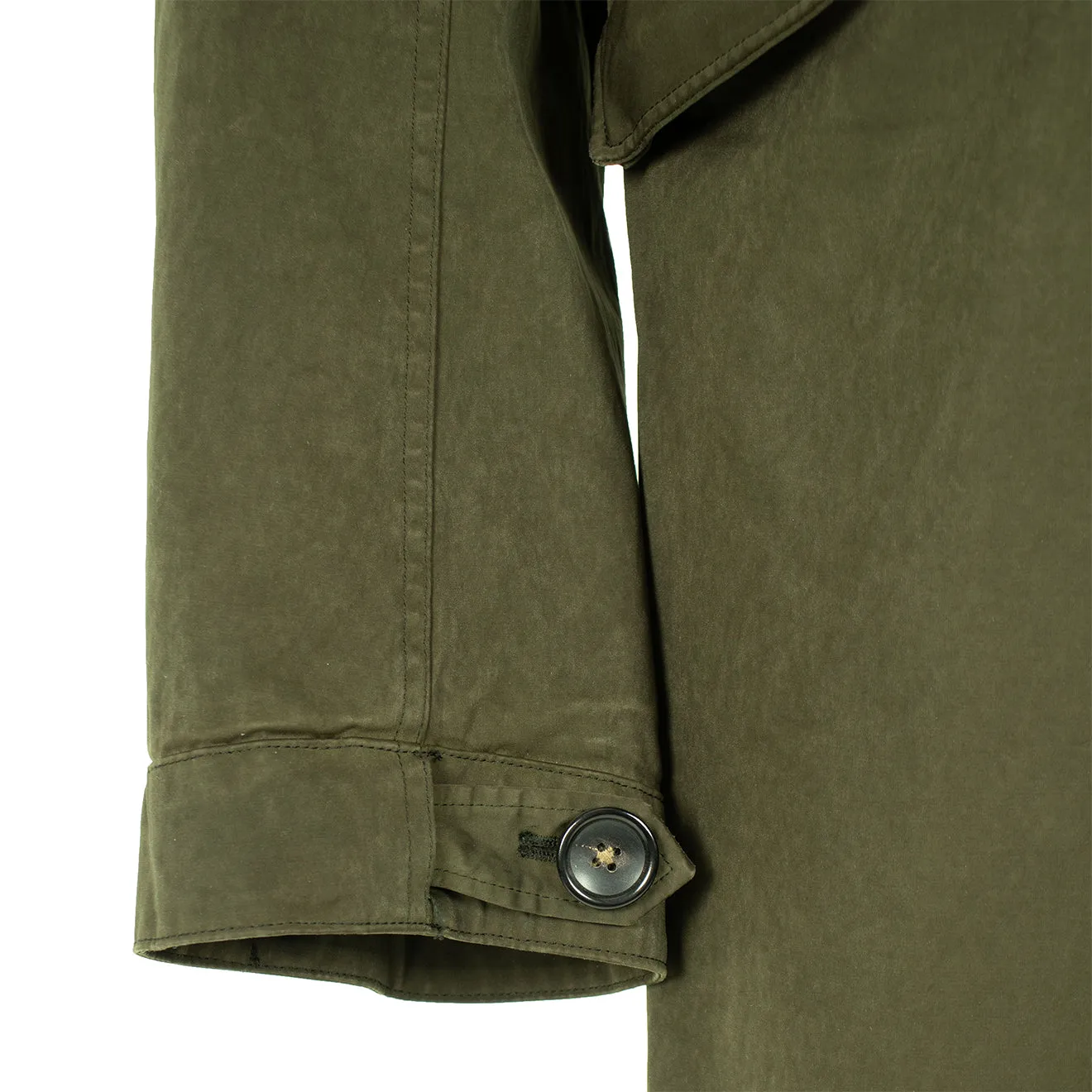 Ten C Kapuzen-Parka Jacke Grün