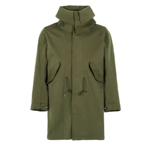 Ten C Kapuzen-Parka Jacke Grün