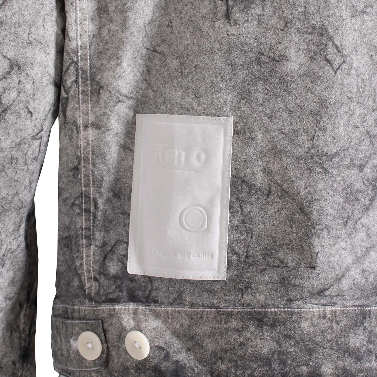 Ten C Mid Layer Grau Perle