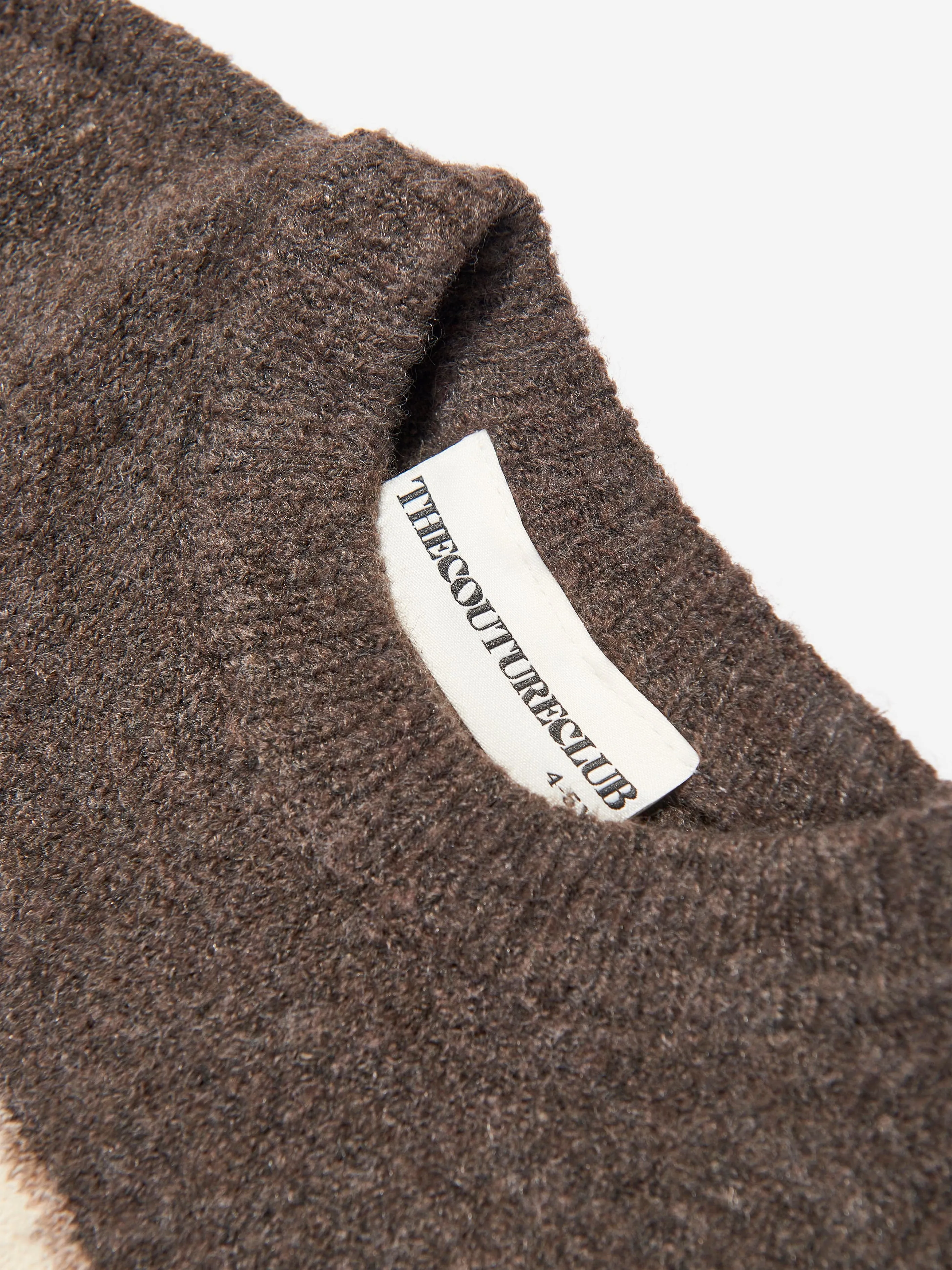 The Couture Club Kids CTRE Sweatshirt in Braun